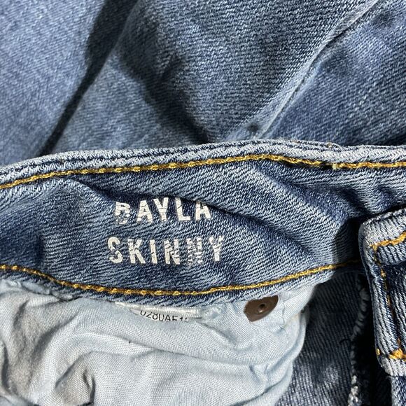 Aeropostale Bayla Size 6 Distressed Skinny Jeans - Picture 6 of 8